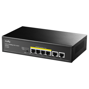 Cudy FS1006P  6-Port 10/100M PoE+ Switch , 2 Port Uplink | 60 Whats