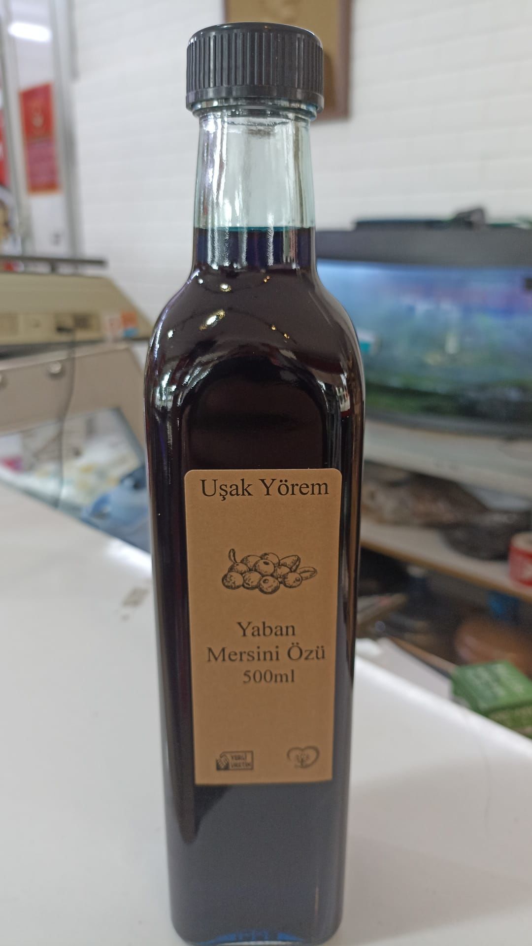 Yaban Mersini Özü 500ml Uşak Yörem