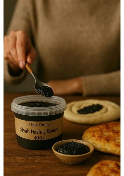 Haşhaş Ezmesi (siyah) 400g Uşak Yörem