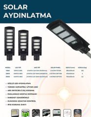 250 Watt Solar Aydınlatma