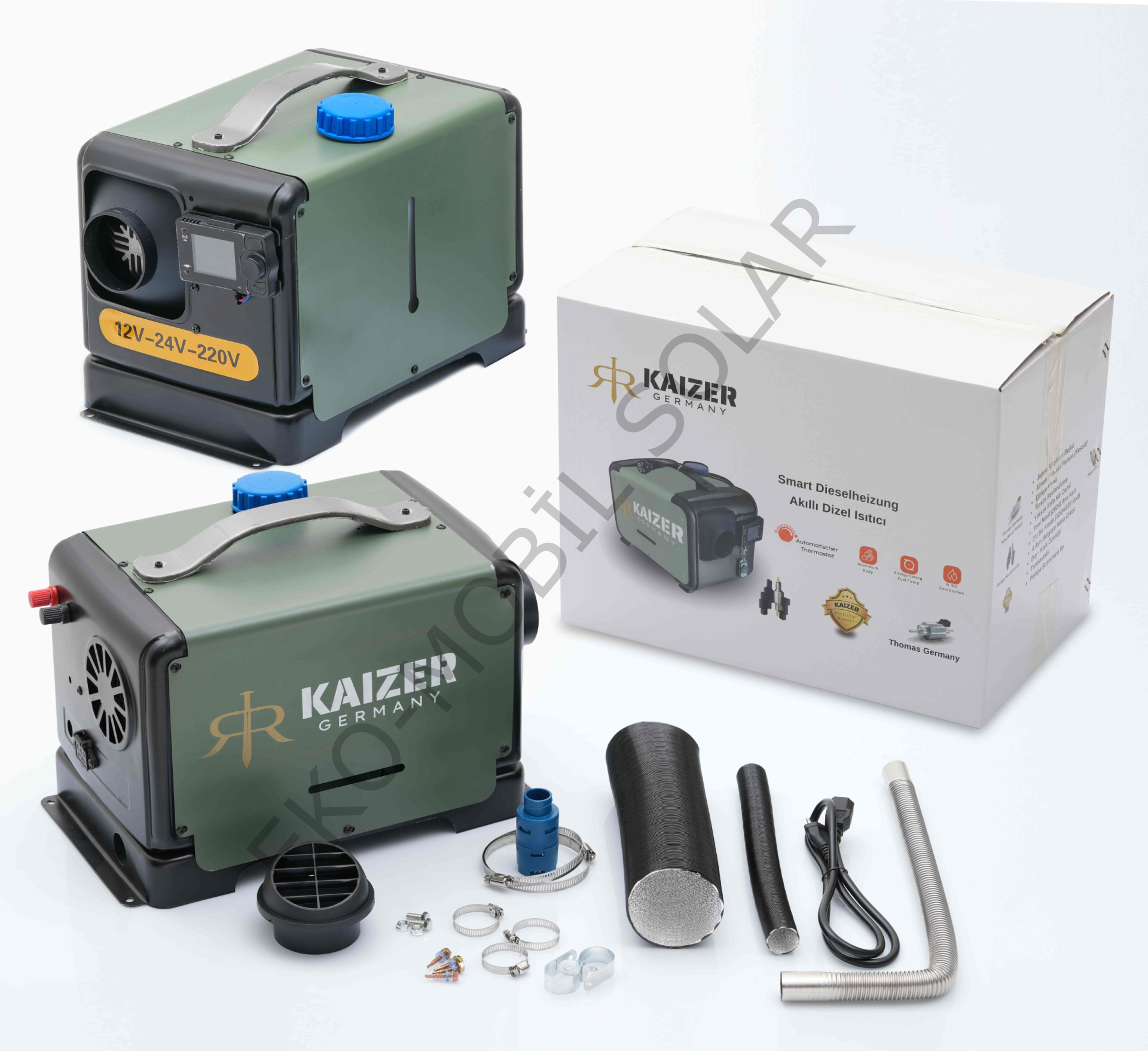 Kaizer Germany Mobil Dizel Isıtıcı ( Webasto Muadili)