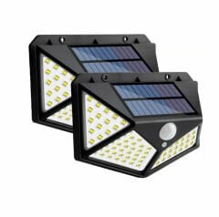 100 Ledli Solar Lamba