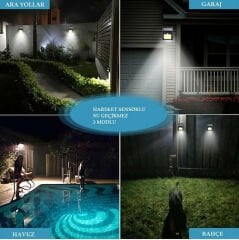 100 Ledli Solar Lamba