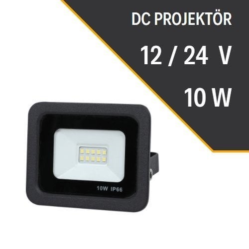 Lexron 10W DC Projektör 12V/24V