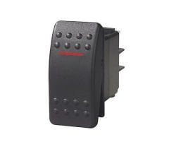 Marin 3P ON-OFF İnce Işıklı 12-24V Anahtar