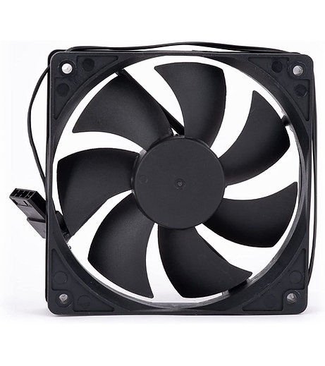 Dc 12V 4 Pinli 120X120Mm 12Cm Kare Kasa Fanı Sleeve Bearing Fan