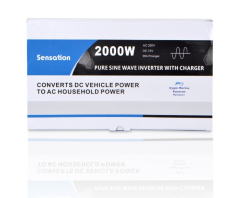 SENSATION 2000W WATT 2KW TAM SİNÜS ŞARJLI (20A) İNVERTÖR EKRANLI 12V / 220V ÇEVİRİCİ İNVERTER