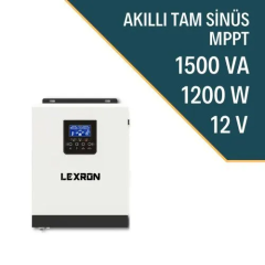 Lexron 1.2KVA MPPT 12V Akıllı İnverter