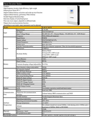 Lexron 5500W MPPT 120-500V PV INPUT 100A MPPT INVERTER PARALLENEBİLİR