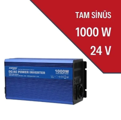 Carspa 1000 Watt Tam Sinüs İnverter 24V