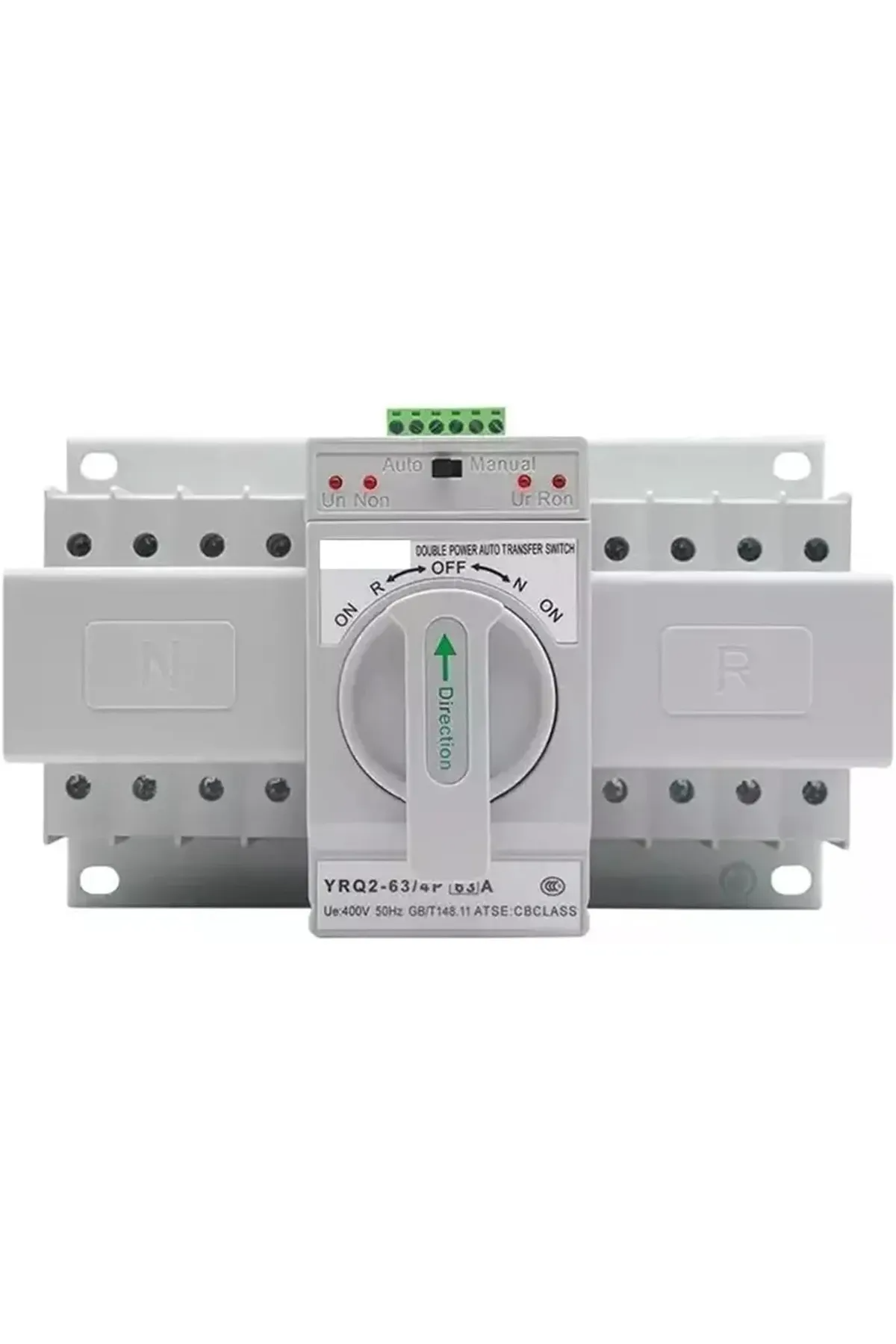 Hegel Otomatik-Manuel Trifaz Transfer Switch 400V 63A – YRQ2CB-63-400