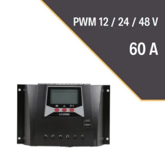 Lexron 60A PWM Solar Şarj Kontrol Cihazı