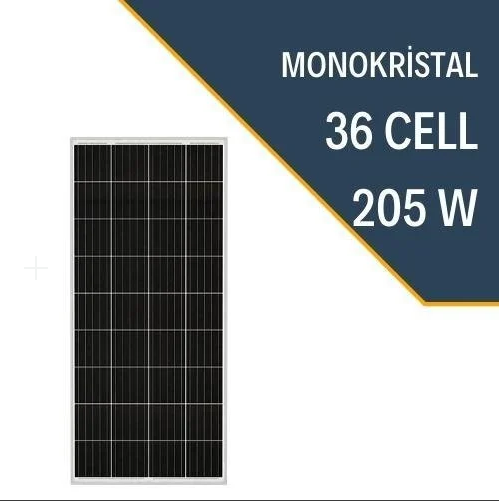 Lexron 205W Monokristal Güneş Paneli