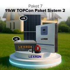 HAZIR SOLAR PAKET 11kW-15kWh