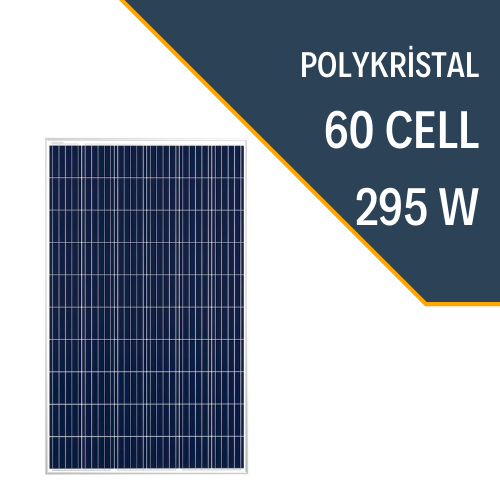 LEXRON 295W POLİKRİSTAL GÜNEŞ PANELİ