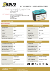 ORBUS 12.8-100(12.8V100Ah) LİTYUM AKÜ