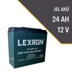 Lexron 12v 24 Amper Jel Akü