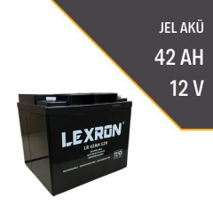 Lexron 42AH-12V Jel Akü
