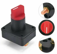 AKÜ DEVRE KESİCİ ŞALTERİ 50A 2P 12-48V ON-OFF 50 AMPER GÖMME