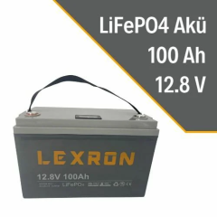 LEXRON 100AH 12.8V LiFePO4 Akü