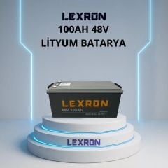 LEXRON 48V 100AH LİFEPO4 LİTYUM AKÜ