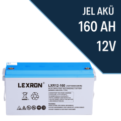 Lexron 160 Ah Derin Döngü Deep Cycle Jel akü