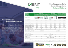 ORBİT 51.2V 280 AH LİFEPO4 METAL KASA LİTYUM AKÜ