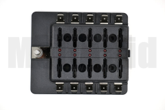 Bıçak Sigorta Kutusu 10 Port İkaz Ledli Etiketli