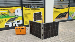 200 WATT Monokristal Katlanır Güneş Paneli (2X100W)