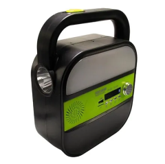Gold Silver GS-904 Güneş Enerjili Solar Lamba Radyo Bluetooth