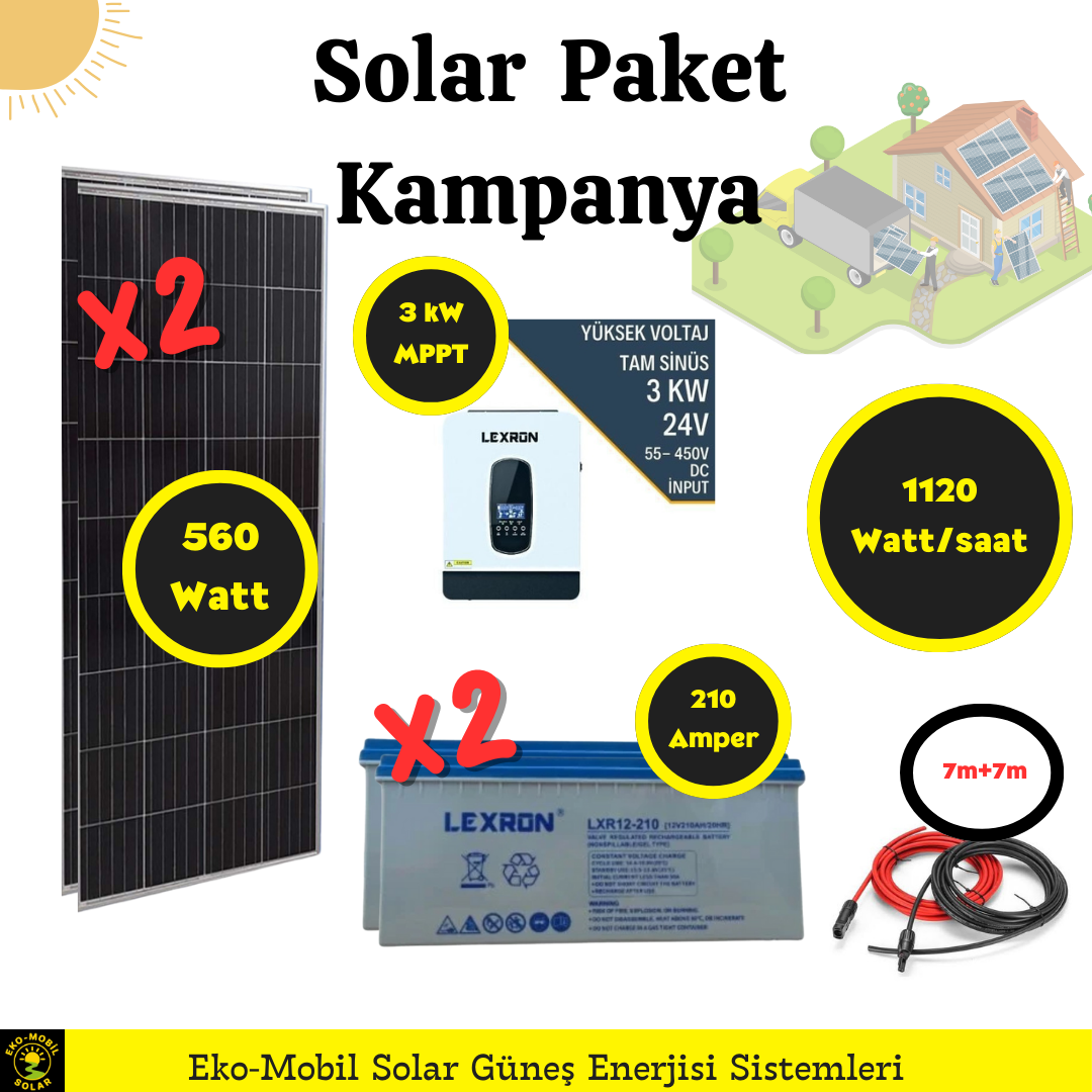 3kW Solar Hazır Paket Kampanya