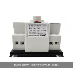 Transfer Switch 220V-220V 63A - Hegel
