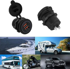 İkili Usb Şarj Cihazı - QC 3.0 Hızlı Şarj