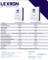 LEXRON 3KW HV MPPT AKILLI İNVERTER 24V