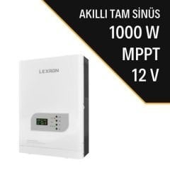 LEXRON 1000W MPPT 12V TAM SİNÜS AKILLI İNVERTER