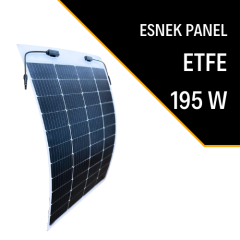 LEXRON 195W ETFE ESNEK TOPCON GÜNEŞ PANELİ