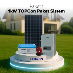 Hazır Solar Hazır Paket-Mini 1kW