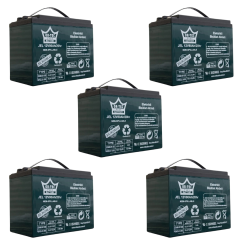 5 adet / Ortec 60/80 Amper Elektrikli Bisiklet Aküsü