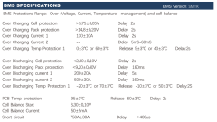 Europlus EPF12100-12.8V 100AH LiFePO4 Bluetooth Akü-4000 Cycle