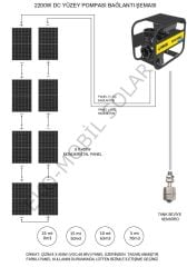 Hegel 2200 Watt AC/DC Solar Yüzey Pompası