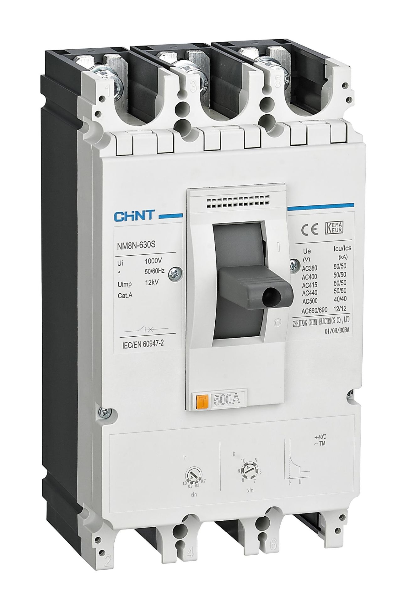 Chint 272939 NM8-800Q 3X630A 70KA Termik Manyetik Şalter