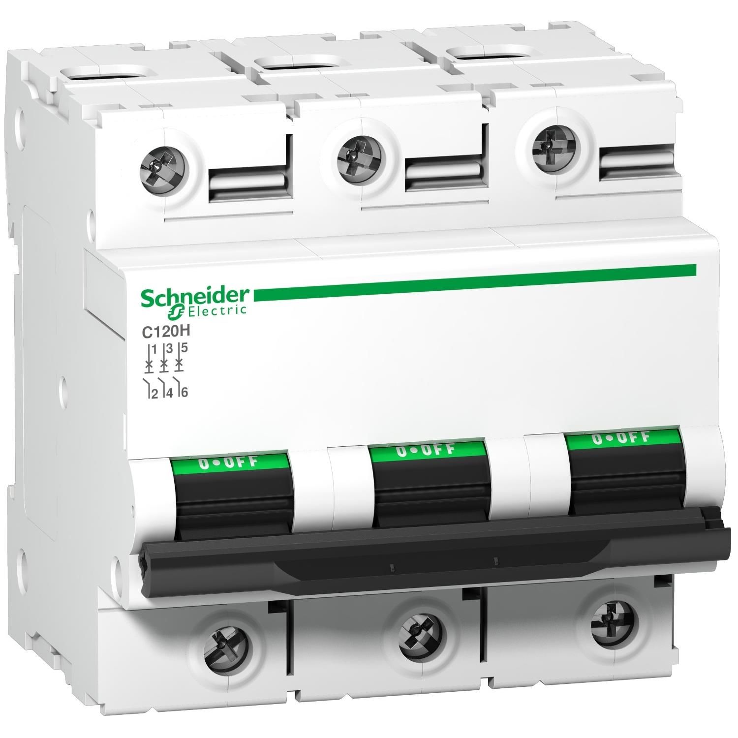 Schneider Electric A9N18470 3X125A 15kA C Serisi Otomatik Sigorta C120H