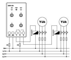 Tense ERF-09 Multifonksiyonlu Flaşör Röle