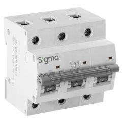 Sigma 6SL380C 3X80A 6kA C Serisi Otomatik Sigorta