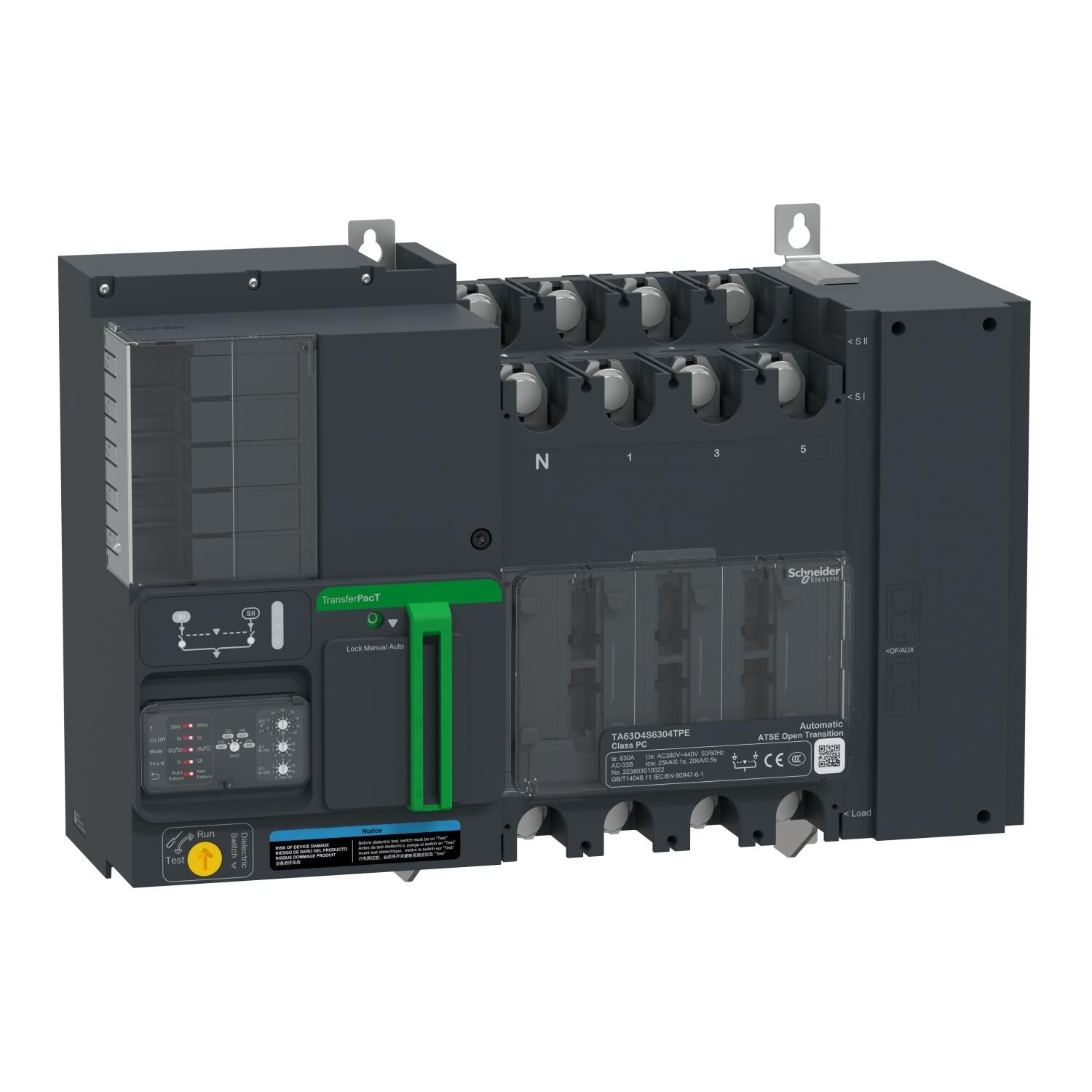 Schneider Electric TA63D4S6304TPE 4X630A Transfer Anahtarı