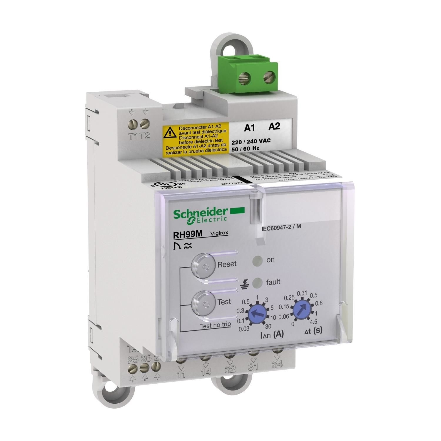 Schneider Electric 56173 RH99M Toprak Kaçağı Algılama Rölesi