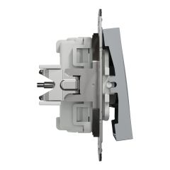 Schneider Electric EPH2100162 Asfora Plus Çelik Üçlü Anahtar Çerçevesiz