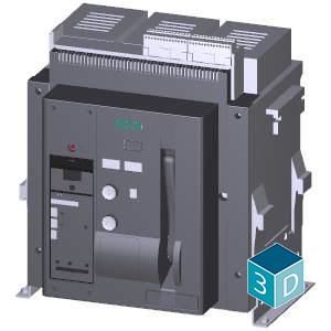 Siemens 3WT8322-5UA70-0AA2 3x3200A 66kA Termik Manyetik Şalter