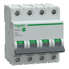 Schneider Electric EZ9F57463 4X63A 6kA C Otomatik Sigorta Easy9 Pro
