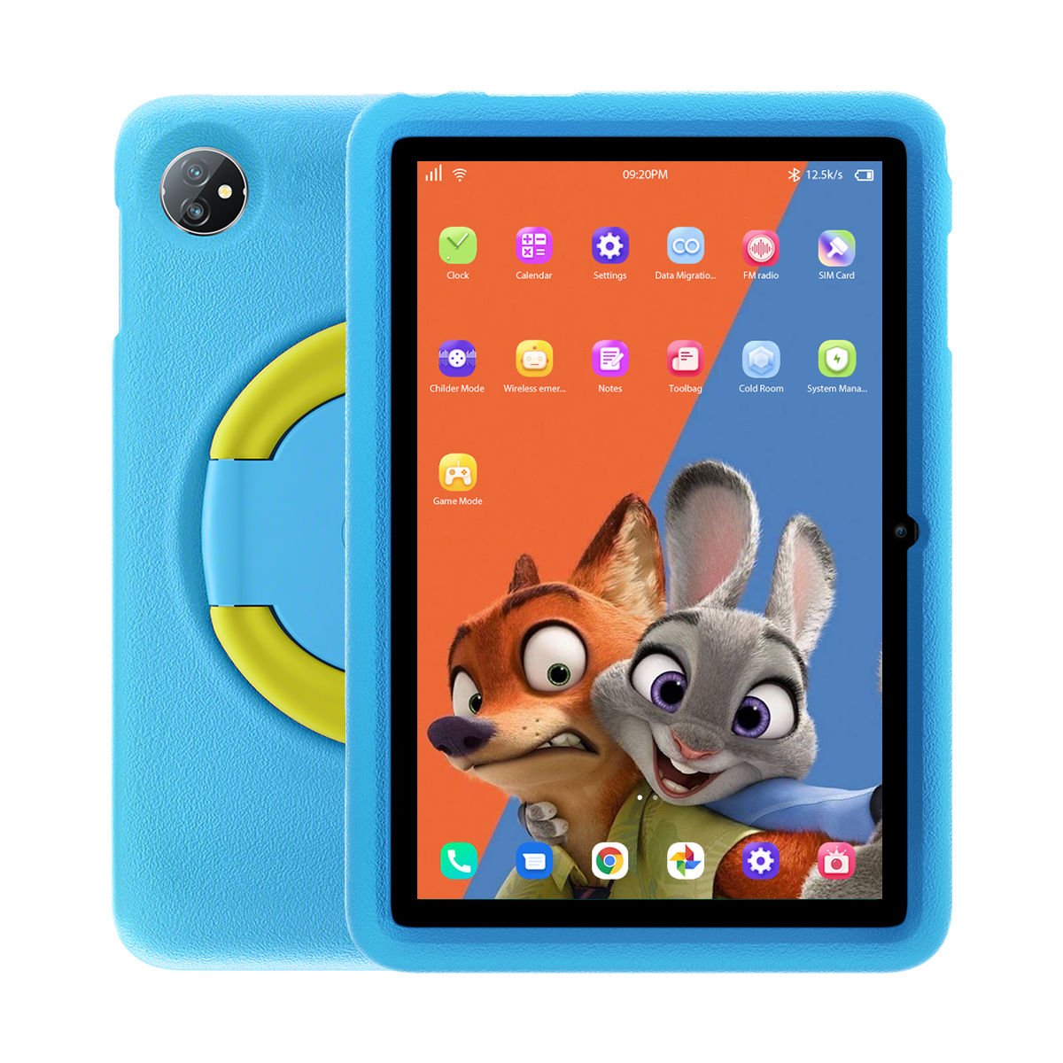 Blackview Tab8KIDS Tablet 10.1''/7 GB(4GB+3GB)/128 GB/13 MP/Android12+Kılıf Dahil (Mavi)